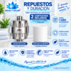 Repuestos y Duración del Filtro Purificador de Ducha Repuestos y Duración del Filtro Purificador de Ducha