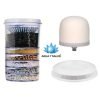 KIT DE 3 REPUESTOS CON FILTRO DE 6 ETAPAS AGUA Y SALUD PARA PURIFICADOR DE AGUA. Con Filtro de piedras minerales y filtro de cerámica