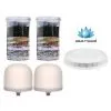 KIT DE 5 REPUESTOS CON FILTRO DE 6 ETAPAS AGUA Y SALUD PARA PURIFICADOR DE AGUA