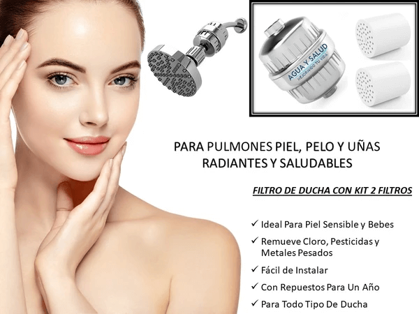 filtro de ducha 3 filtro de ducha para purificar el agua beneficios para la piel