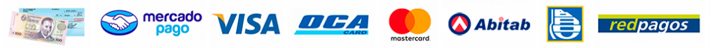 Métodos de pago aceptados en agua y salud