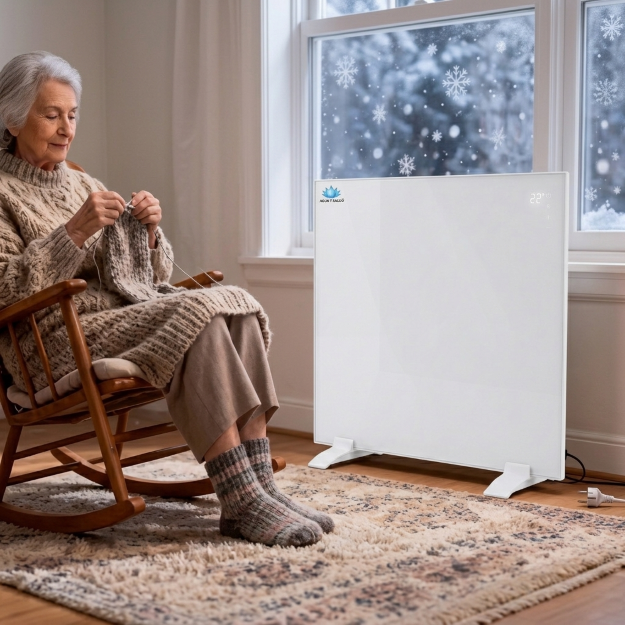 Panel calefactor infrarrojo silencioso para el invierno Uruguay - Agua y Salud