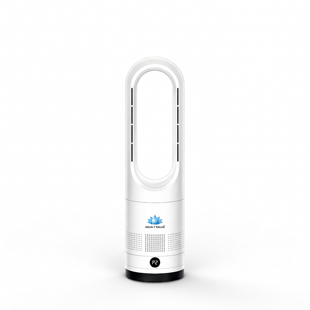 Mejor calefactor de bajo consumo en Uruguay - Ventilador Sin Aspas 2 en 1 Agua y Salud