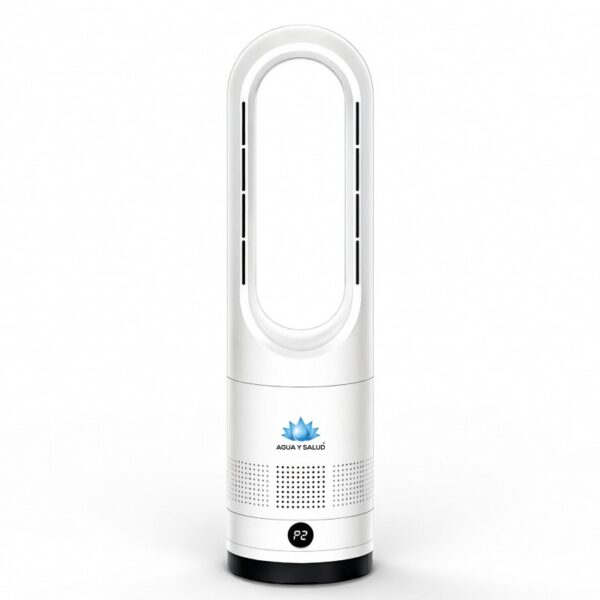 Ventilador sin aspas 2 en 1 Agua y Salud con calefacción y ventilación