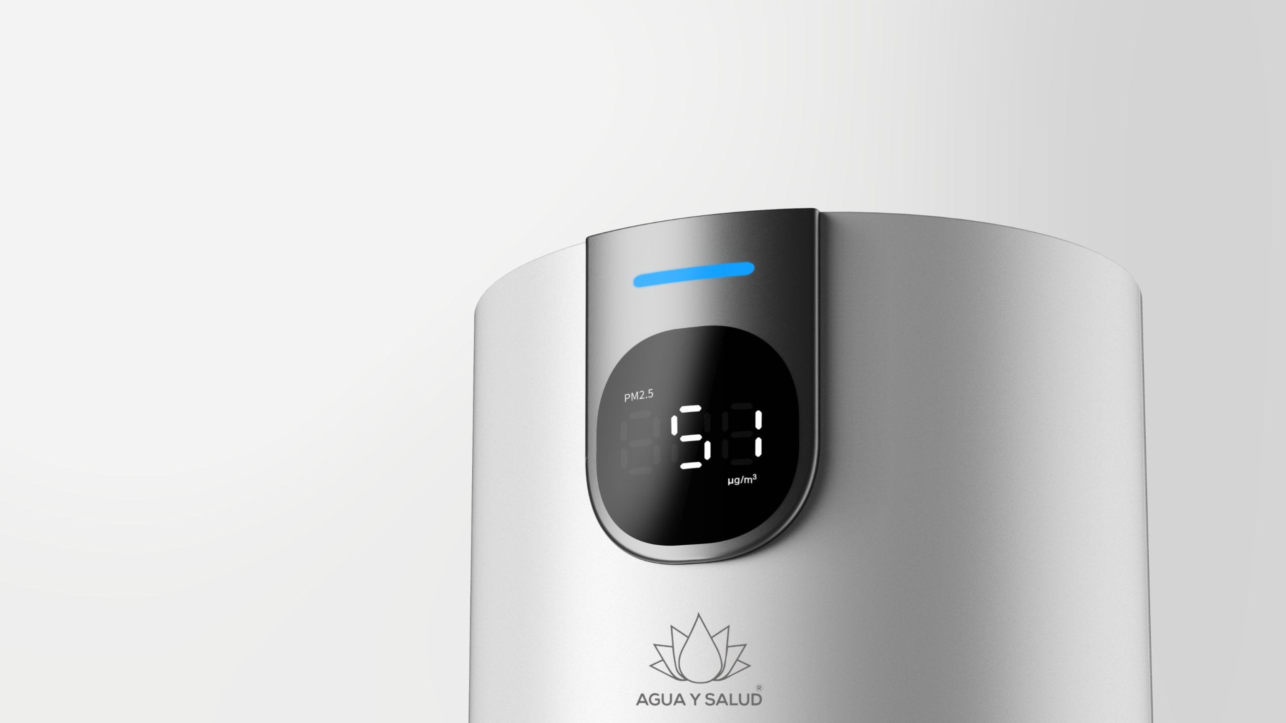 Sensor y display PM2.5 en tiempo real purificador AireVital Pro